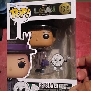 Funko Pop Renslayer with Miss Minutes - Purple and Black